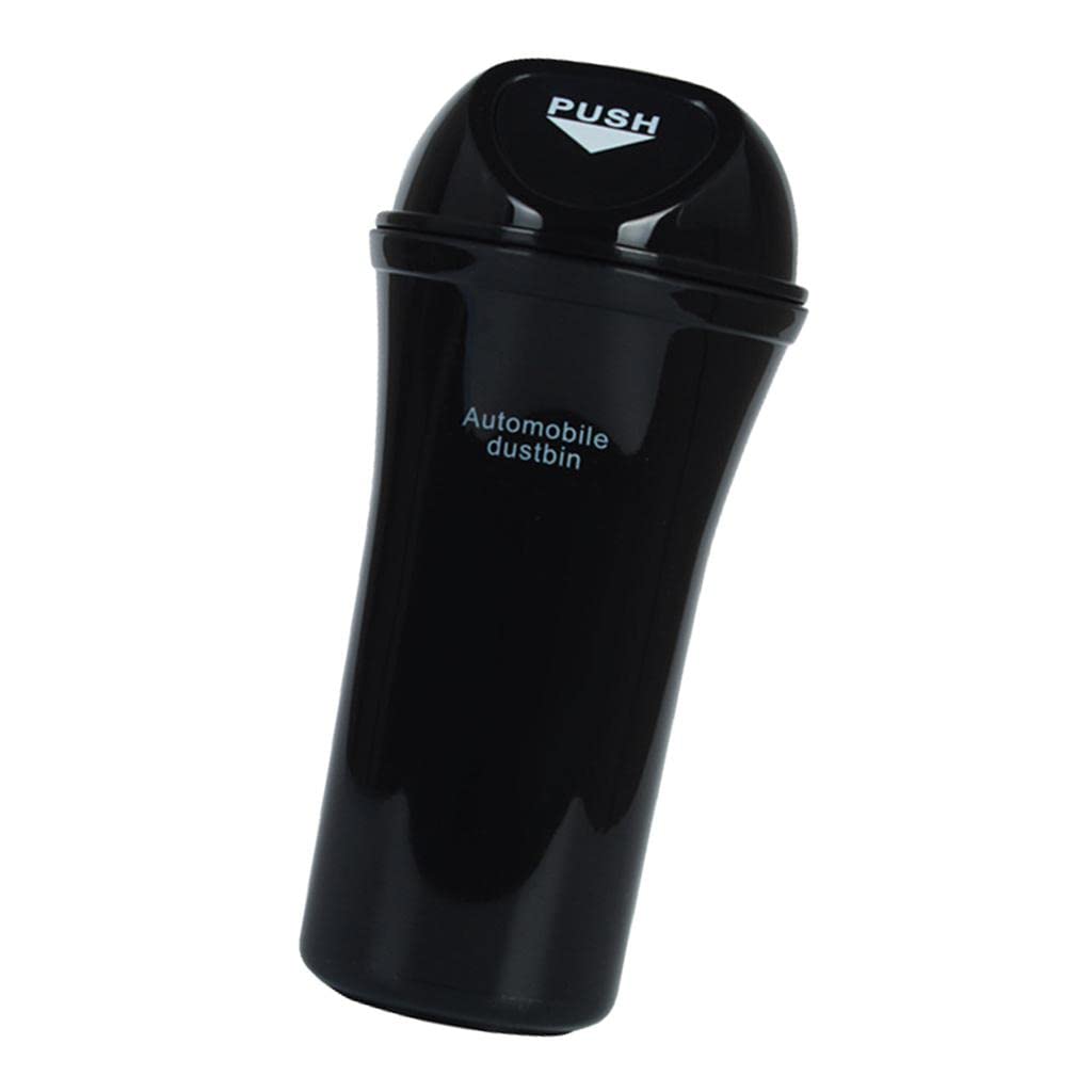 BNF Removable Car Trash Can Garbage Mini Dust Bin Ashtray Cup with Lid Black | Baby | Strollers & Accessories | Stroller Accesso