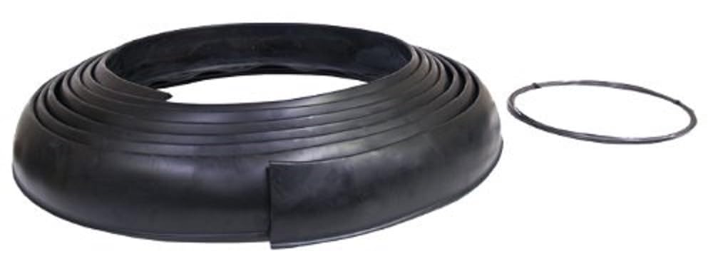 Pacer Performance 52-179 Flexy Flares Black 4-1/4 x 50 Xtra Wide No Lip Side Mount Rubber Fender Extension Roll