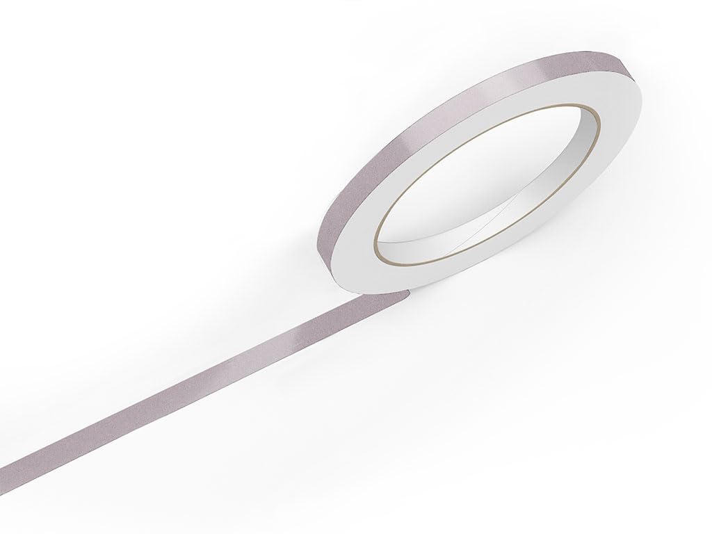3M 50 Silver Gloss Vinyl Pinstriping Tape - Vinyl Striping Lines Stickers, Striping (3/4In X 150Ft Roll)