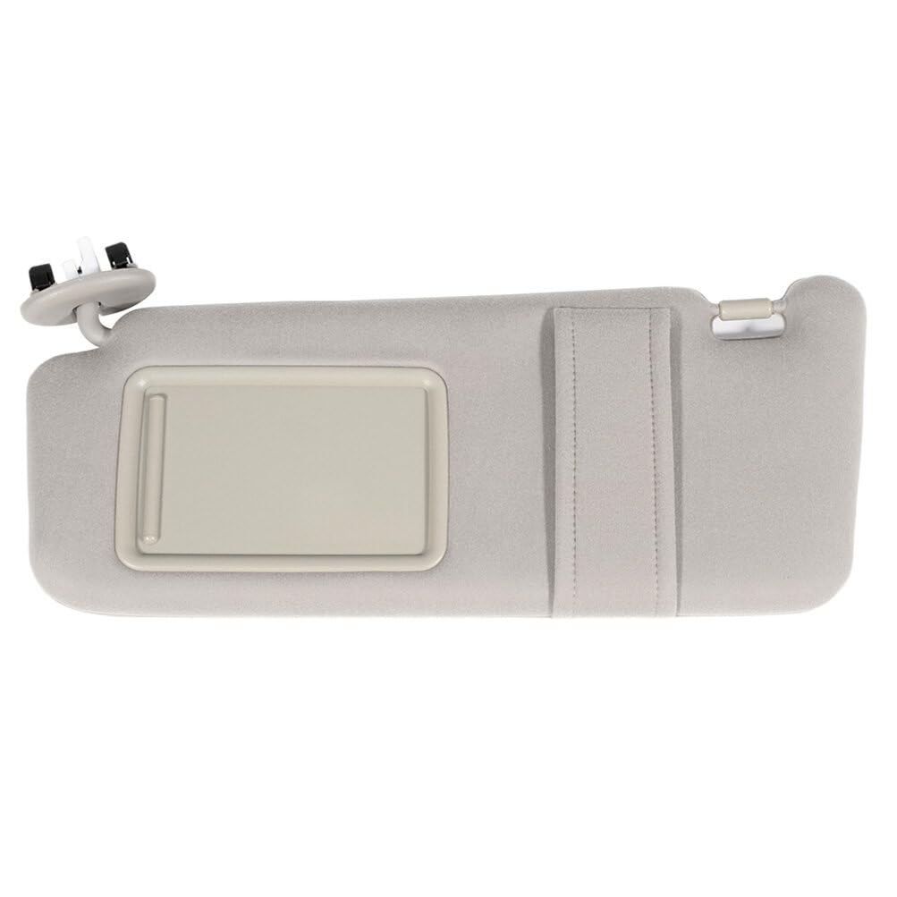 Scitoo Beige Left Driver Side Sun Visor Compatible For Toyota For Camry 2006-2011, Car Sun Visor With Sunroof Without Lights Rep