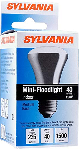 Sylvania 14821 40-Watt Incandescent R16 Mini-Reflector Light Bulb
