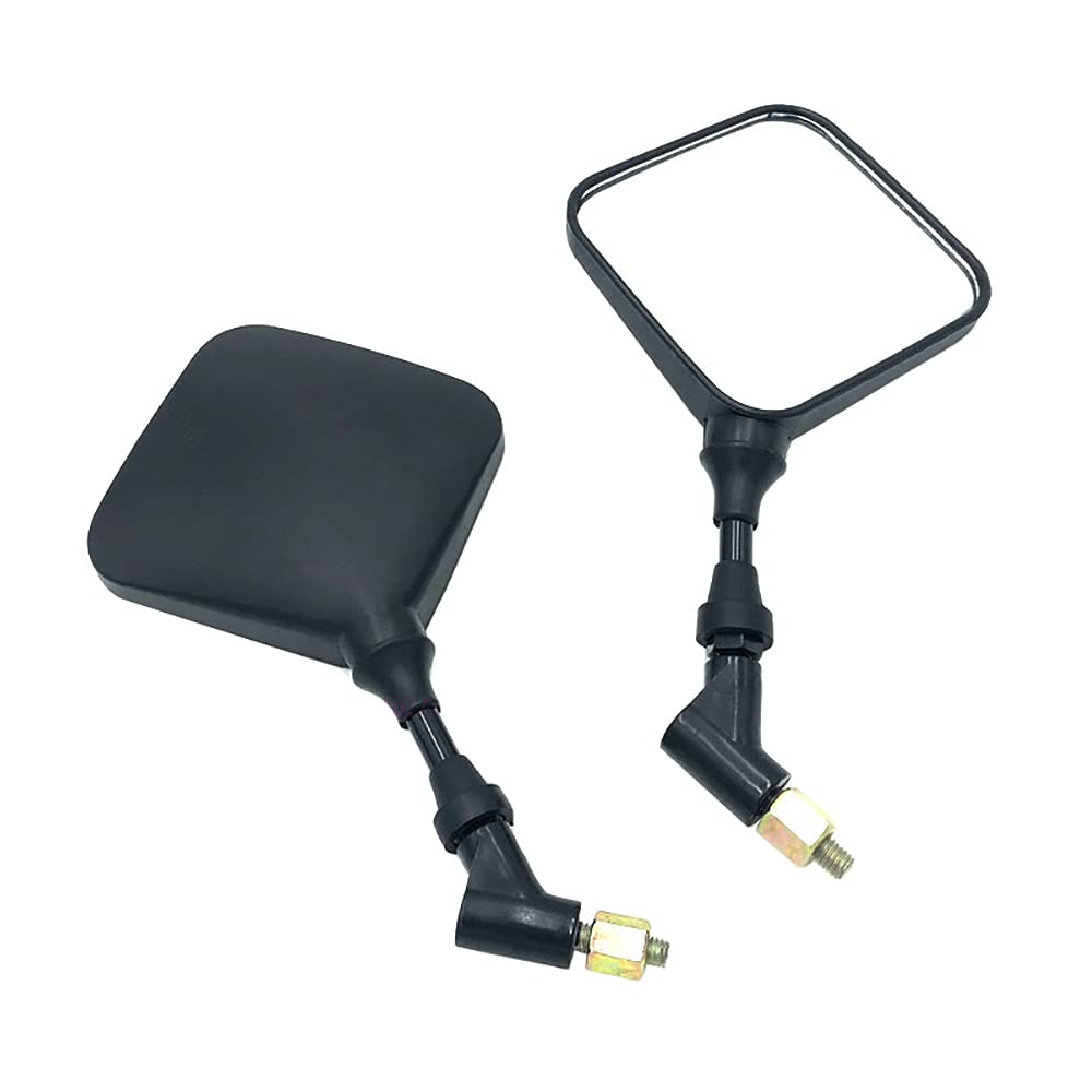 Earlyred Dual Sport Motorcycle Rearview Mirror Rear View Side Mirrors Compatible with Suzuki DR 200 250 350 350 DRZ400 DRZ650 DR