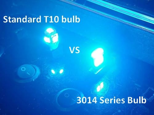 Fyre Flys Led Headlight Drl Strip Bulbs For 2013-2015 Honda Accord Super Bright Canbus Error Free 3014 Series (Ice Blue), X7-301