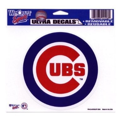 Wincraft MLB Chicago Cubs Ultra Color Decal, 5'x6', Team Color
