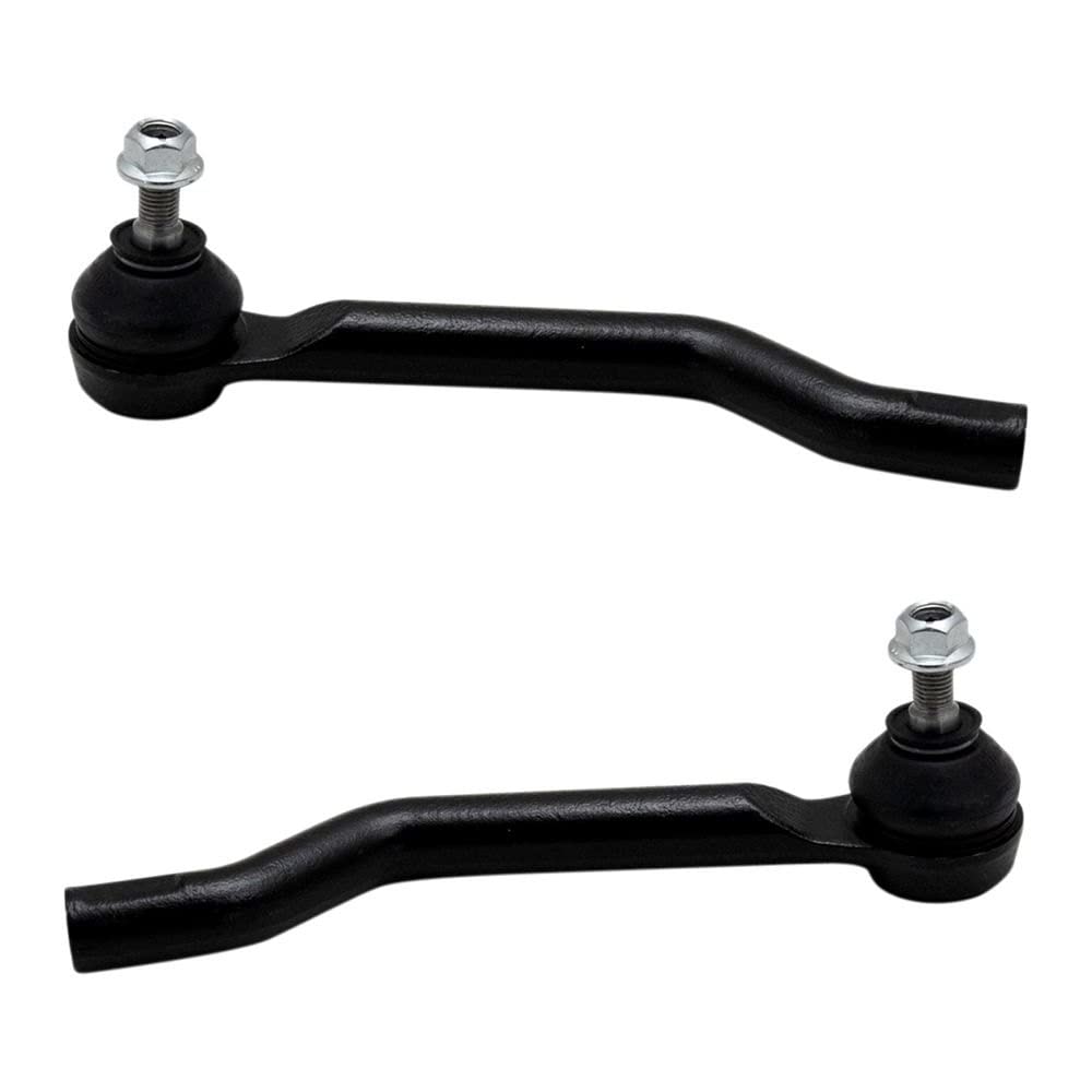 TRQ Front Outer Tie Rod Set Compatible with 2014-2020 Nissan Rogue 2017-2022 Rogue Sport