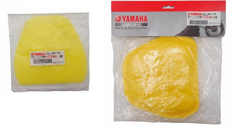 Yamaha YZ 450 F (2010-2013) all Models Stock Primary Air Filter Yamaha Part# 33D-14451-00-00 and Secondrary Air Filter Yamaha Pa
