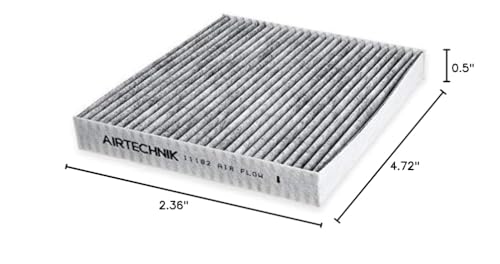 Airtechnik Cf11182 Cabin Air Filter W/Activated Carbon | Fits Select 2011-2025 Vehicles Acura Integra Mdx, Rdx, Tlx, Honda Civic