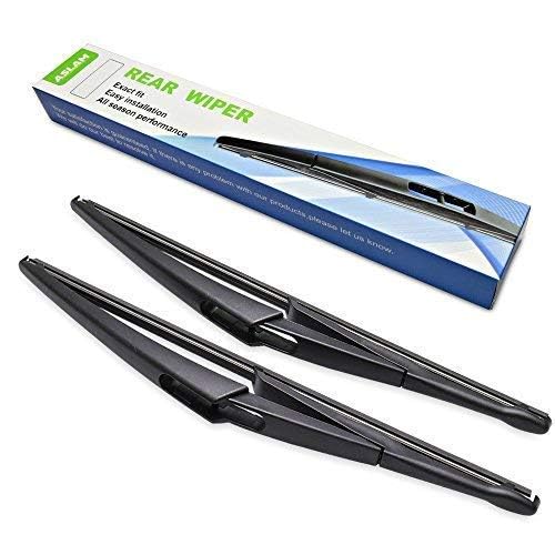 Rear Wiper Blade,Aslam 12J Rear Windshield Wiper Blades Type-E For Original Equipment Replacement,Exact Fit(Pack Of 2)