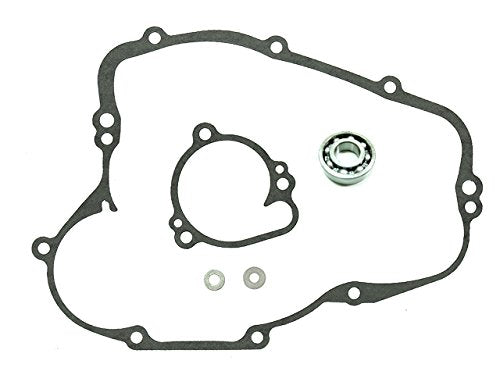 Outlaw Racing Or4536 Complete Water Pump Rebuild Repair Kit W/Bearing Shaft Gasket Seal- Kawasaki Kx100 1995-2017 Kx80 1989-2000 Kx85 2001-2017