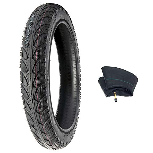 Mmg Combo Electric Bike Tire Size 16X3.0 (80-305) Fits On 12 Inches Rim Includes Inner Tube Compatible With E-Bikes, Scooters, M