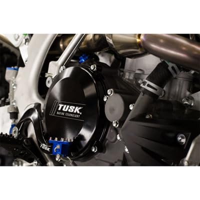 Tusk Impact Billet Clutch Cover Black For Kawasaki Kx450F 2006-2015