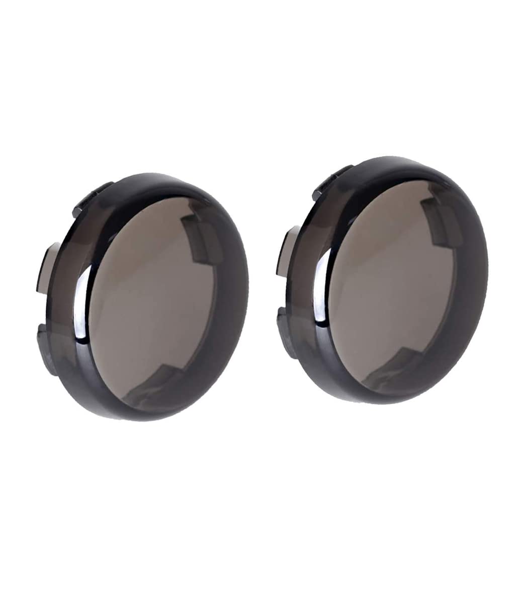 Nthreeauto Turn Signal Lights Lens Cover Compatible With Harley Dyna Fatboy Softail Road Glide