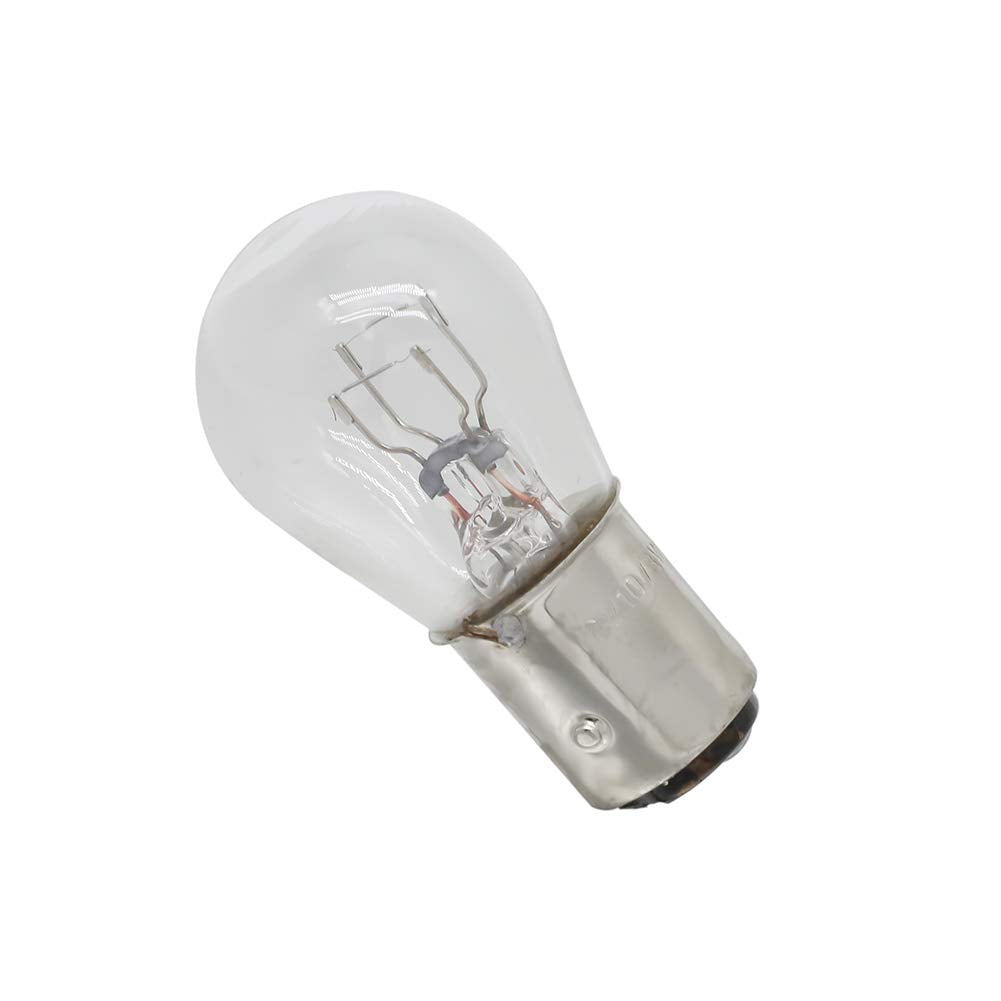 Motoparty 6V 21/5W Tail Brake Light Bulb, Rear Indicator For Kawasaki Suzuki Honda Yamaha Motorcycle Scooter 10Pcs