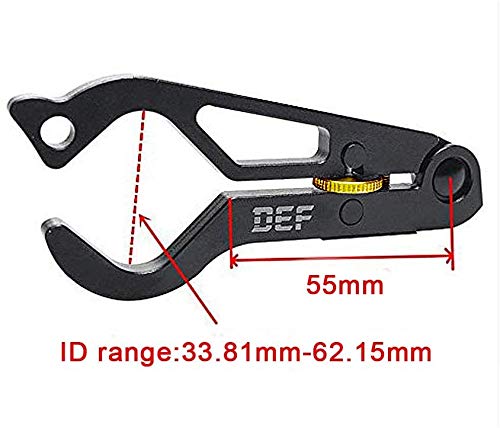 Motorcycle Cruise Control with Silicone Ring Protect, Universal Throttle Assist Aluminum Wrist/Hand Grip Lock Clamp to fit Most