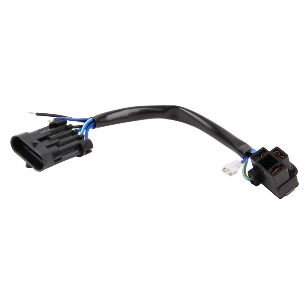 BICYACO 5-3/4 Inch 7 inch LED Headlight Wire Harness Adapter Compatible with Harley Davidson Street Glide Road King Electra Glid