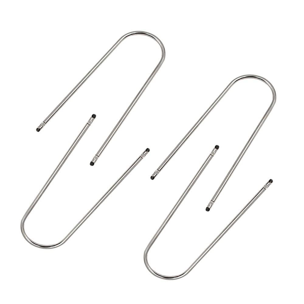 Automotive Car Radio Removal Pry Tool Kit U-Shaped For Disassembly Of Most Car Cd Audio Frequency Converter Stainless Steel 4Pcs