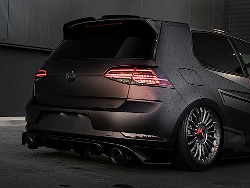 Vvivid+ Matte Demon Black Premium Vinyl Wrap Film (100Ft X 5Ft)