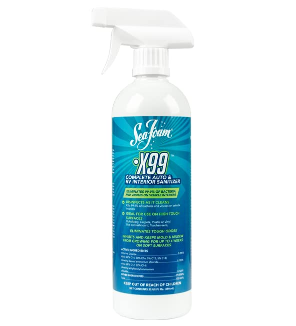 Seafoam X99 Complete Auto & Rv Interior Sanitiz
