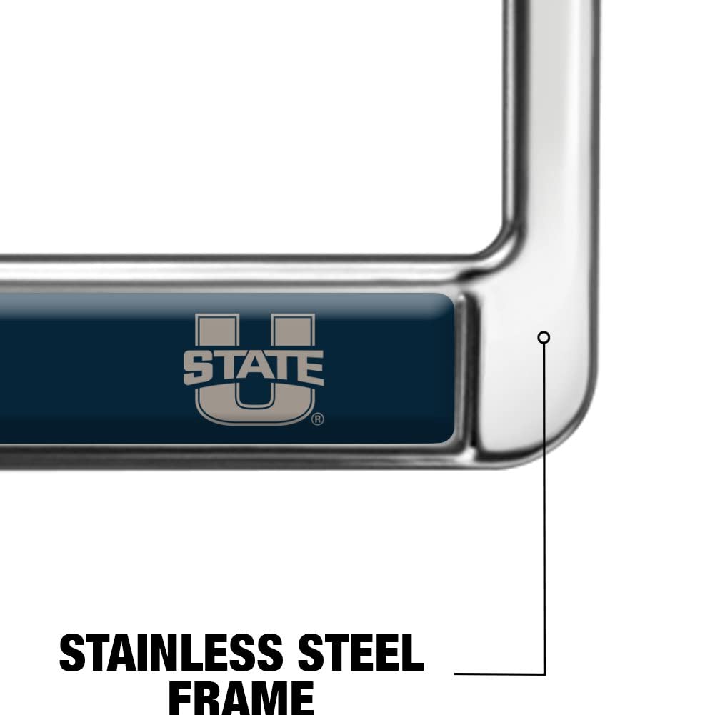 Utah State University Alumni Design Full Size Standard License Plate Metal Frame