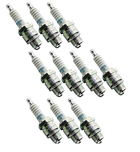 NGK 4551 Pack of 10 Spark Plugs (BR9HS-10)
