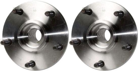 Trq Front Wheel Hub Bearings Assembly Set Compatible With 1994-1999 Dodge Ram 1500