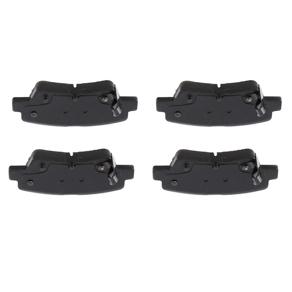Eccpp D1544-8428 Rear Semi Metallic Disc Brake Pad Set - Fit For Hyundai Accent 2012-2018, Elantra 2011-2016, Elantra Gt 2013-20