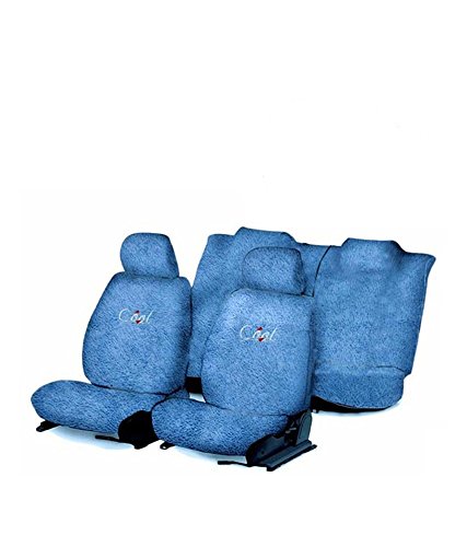 Flomaster Towelmate Seat Cover for Honda CRV (Set of 3, Blue)
