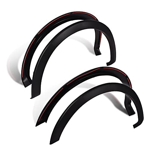 Pit66 Fender Flares, Compatible With 2009-2014 Ford F150 Styleside(Not For Platinum And Raptor Models), Black Factory Style Wheel Flares Set, 4 Pcs