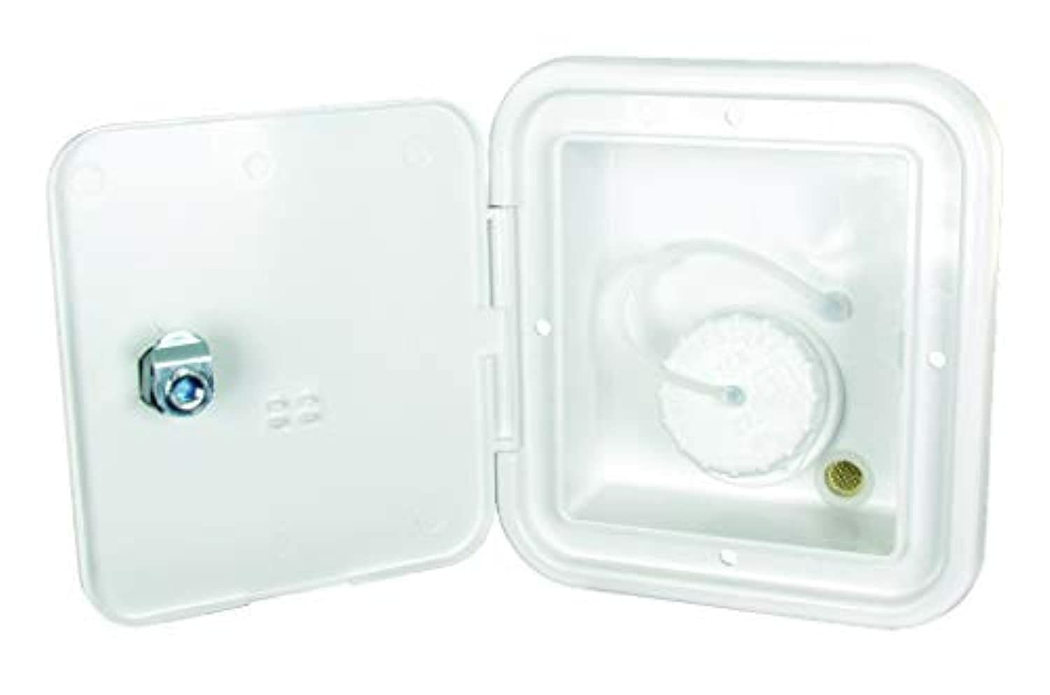 Thetford|B&B Molders Rv Replacement Parts And Accessories Camper Gravity Water Inlet Fill Hatch For 1 1/4 Inch Or 1 3/8 Inch Con