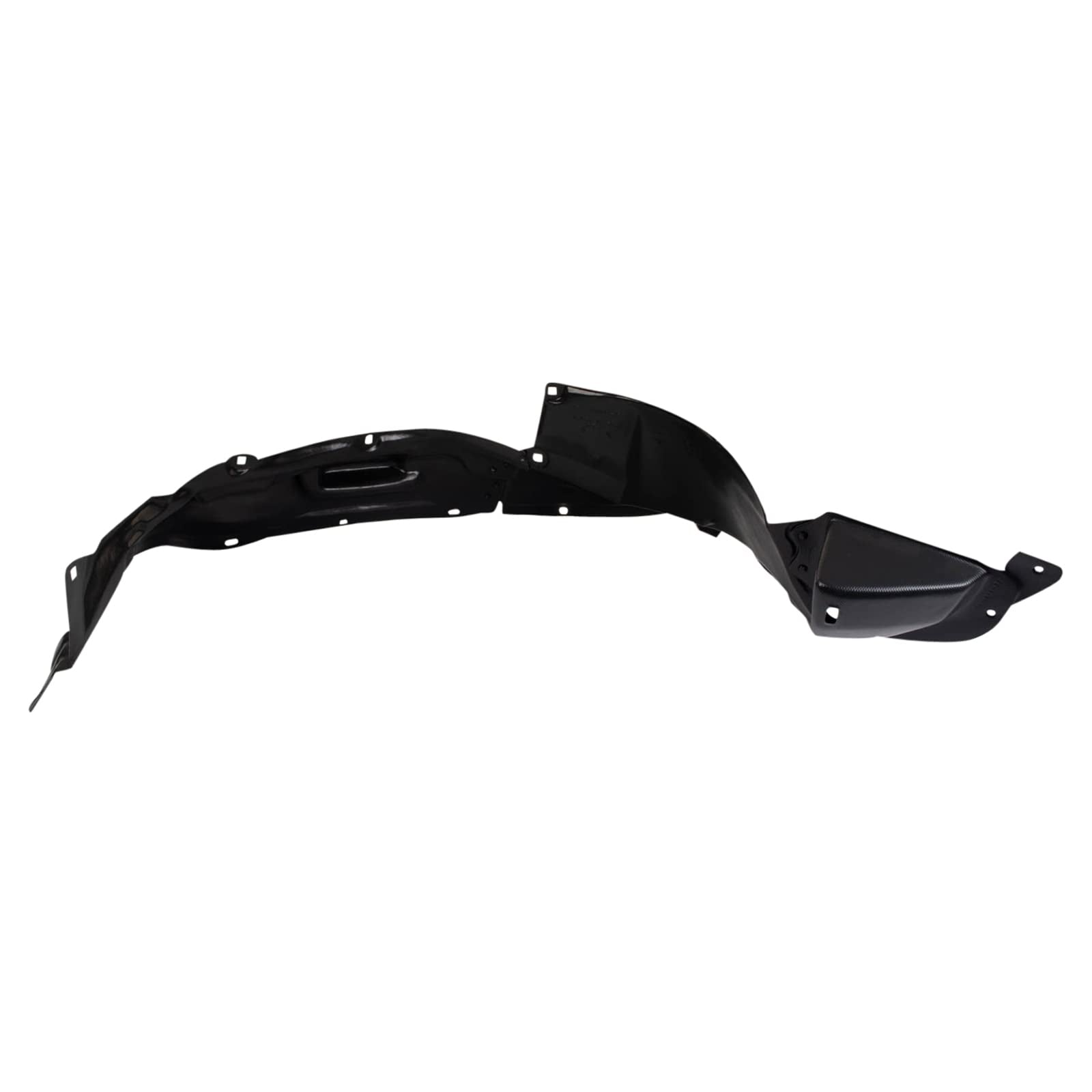 Trq Front Inner Fender Liner Set Compatible With 2007-2009 Toyota Fj Cruiser To1250123 To1251123