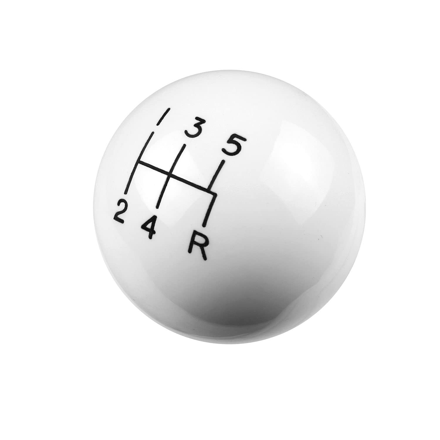 Hurst 1630008 White 5-Speed Classic Shifter Knob