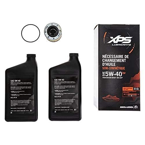 Sea-Doo 4T 5W-40 Synthetic Blend Oil Change Kit For Rotax 900 Ace Engine