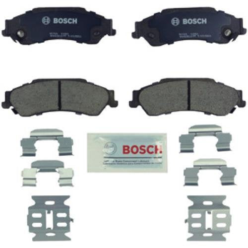 BOSCH BC729 QuietCast Premium Ceramic Disc Brake Pad Set - Compatible with Select Chevrolet Blazer, S10; GMC Jimmy, Sonoma; Isuz