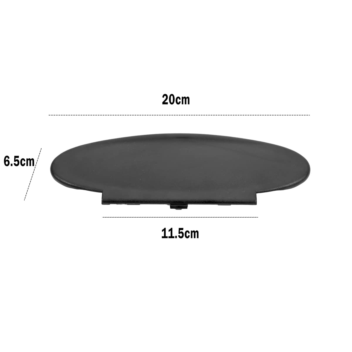 Billfaro 2Pcs Sun Visor Mirror Cover Replacement,Driver/Passenger Side Sunvisor Vanity Mirror Lid Caps Cover For Porsche 996/997