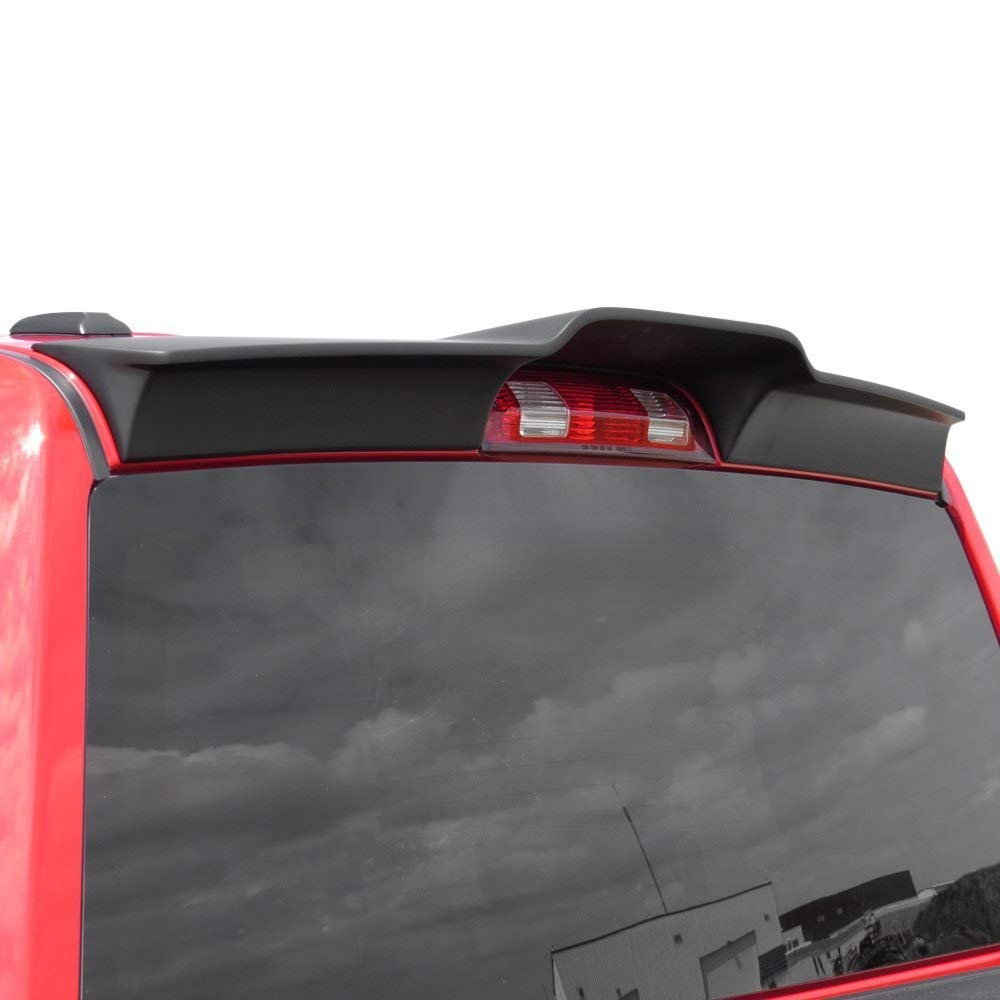 Egr 982859 Cab Spoiler Truck Accessory With Smooth Matte Black Finish, Compatible For Select 2012 To 2018 Ram 1500 Models