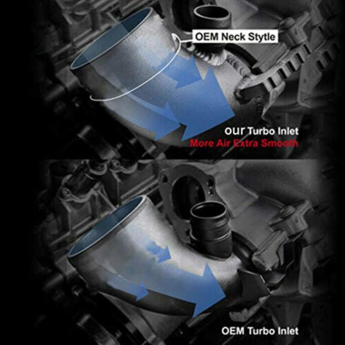 Kyostar Turbo Inlet Elbow Silicone Air Intake Hose Pipe For Vw Mk7 Golf Gti R S3 A3 Ea888 (A Set)