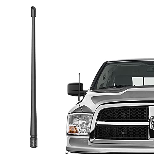 Rydonair Antenna Compatible With 1990-2024 Dodge Ram 1500 2500 3500  13 Inches Rubber Antenna Replacement  Designed For Optimize