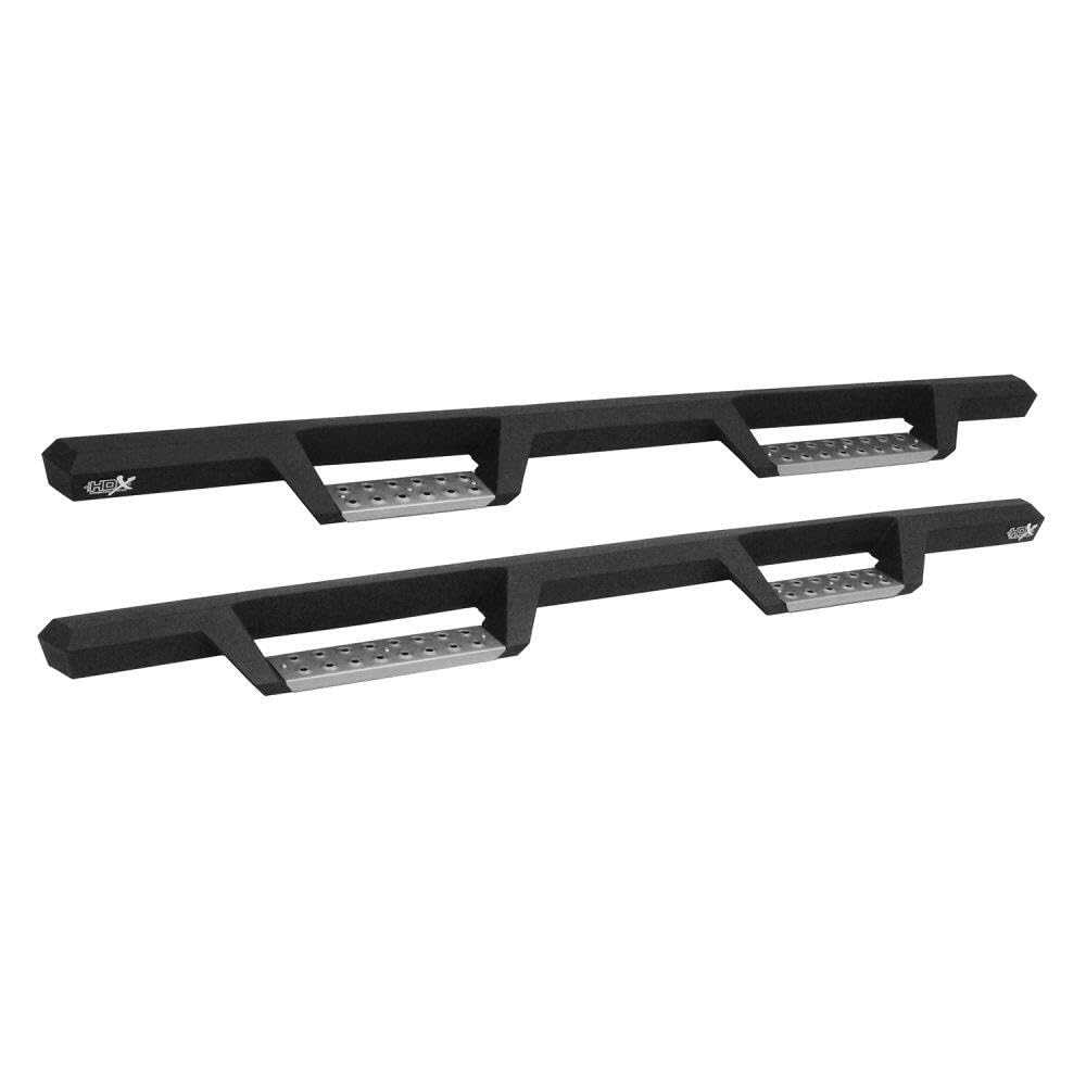 Westin 56-113352 Hdx Stainless Drop Nerf Step Bars Fits 1999-2016 F-250 F-350 F-450 F-550 Super Duty Crew Cab Textured Black 1 Pair