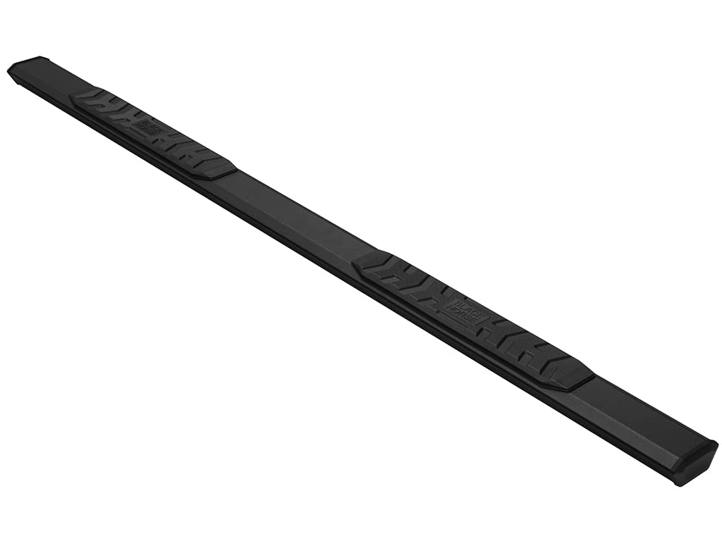 Black Horse Off Road Epic Running Boards Black Compatible With 2015-2024 Ford F-150 (Excl. 2022 F150 Lightning Ev)|2017-2024 Ford F-250/F-350/F-450/F-550 Sd Super Cab-E1379