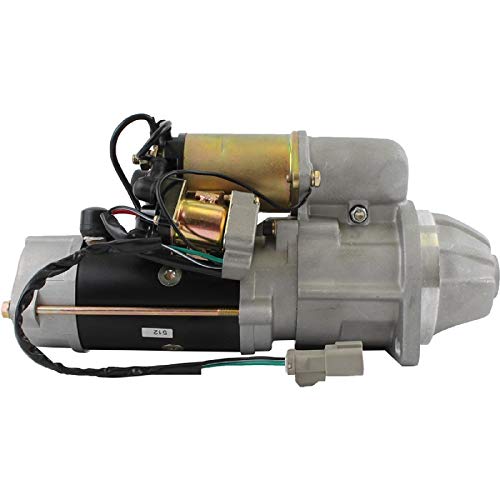 Db Electrical 410-50019 Starter Compatible With/Replacement For Komatsu Pc60 Excavator (88-94), 600-813-4410, 600-813-4411 111212 410-50019R 18101 0-23000-0330 0-23000-0331 0-23000-0332 0-23000-0333