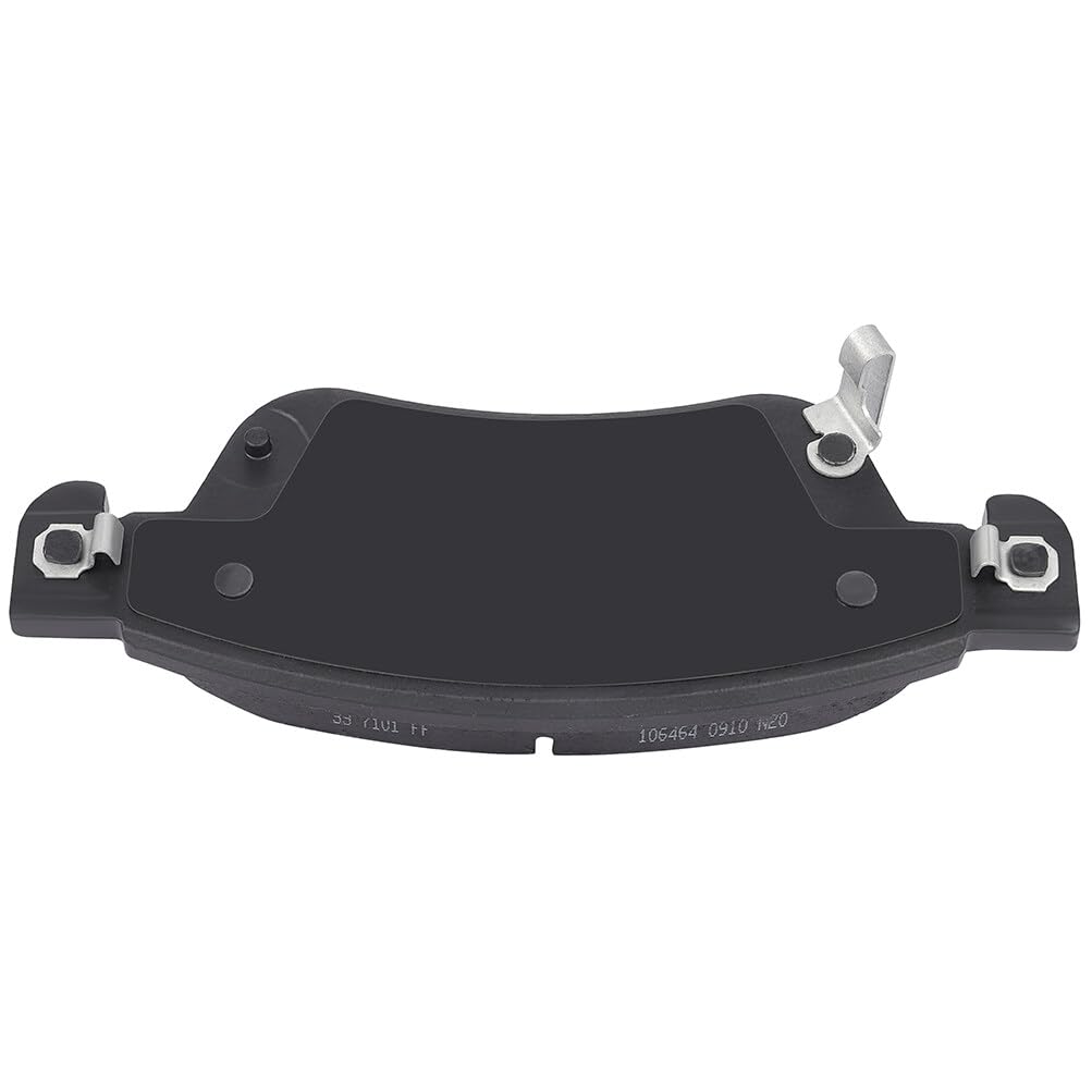 Automuto 4Pcs Front Ceramic Disc Brake Pads Set D1287 2010-2015 For Chevrolet Camaro,2011-2017 For Chevrolet Caprice