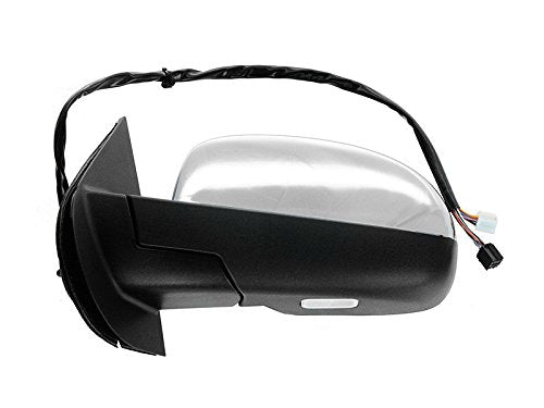 Apa Replacement Power Folding Mirror For 2007-2014 Silverado Sierra Yukon Tahoe Suburban Avalanche With 7 Dot Led Signal Memory