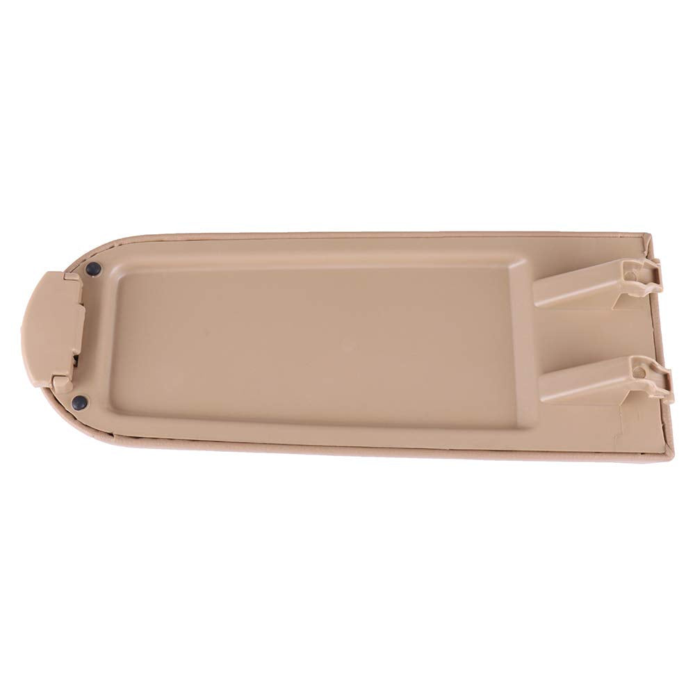 Eccpp Armrest Center Console Lid Cover W/Base For 1999-2009 For Volkswagen For Jetta Armrest Cover Beige