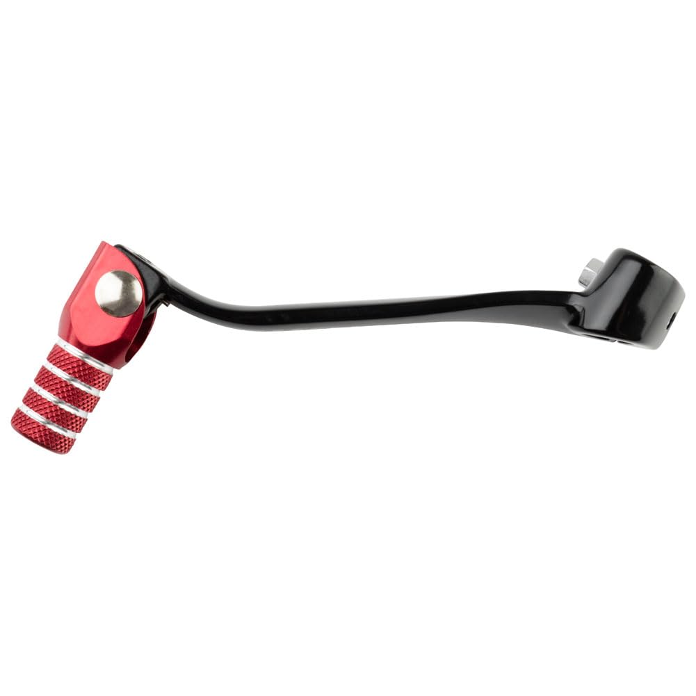 Tusk Folding Shift Lever Black/Red Tip