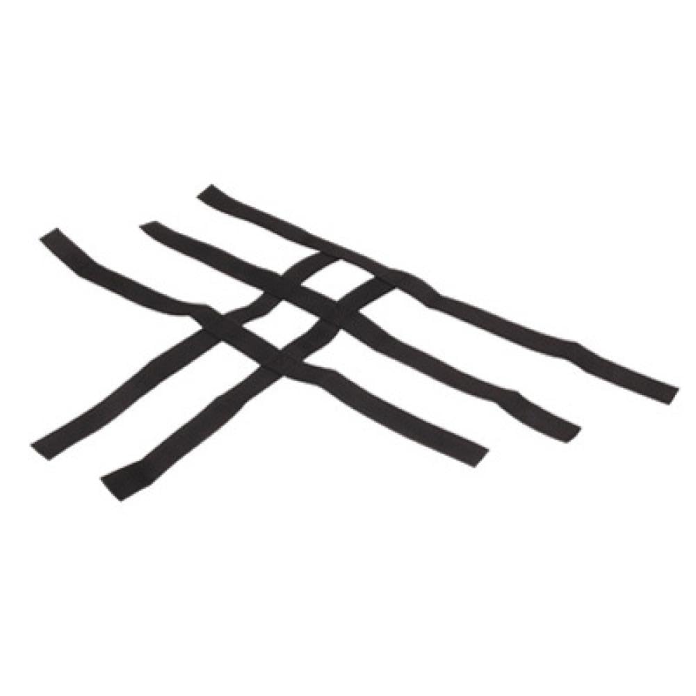 Tusk Comp Series Nerf Bars Replacement Webbing Black Compatible With Honda Trx 300Ex 1993-2008/Trx 450R 2004-2009