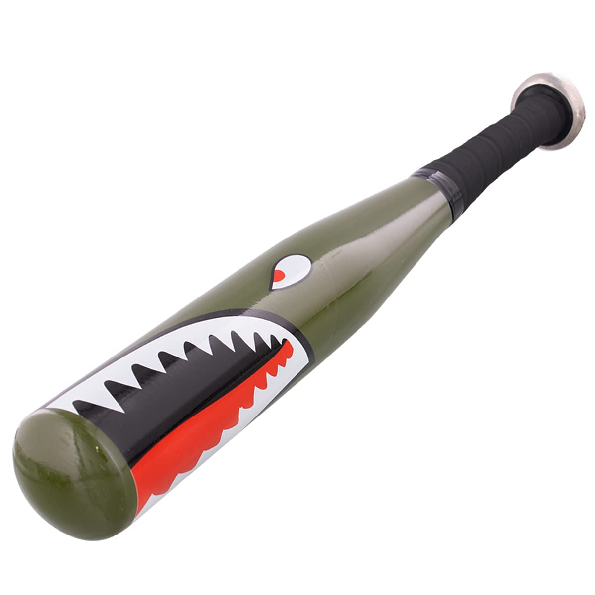 United Pacific P-40 Warhawk    Shark Mouth 17-inch Aluminum Tire Checker Bat, Robust & Durable, Wrapped Handle, Low Maintenance 