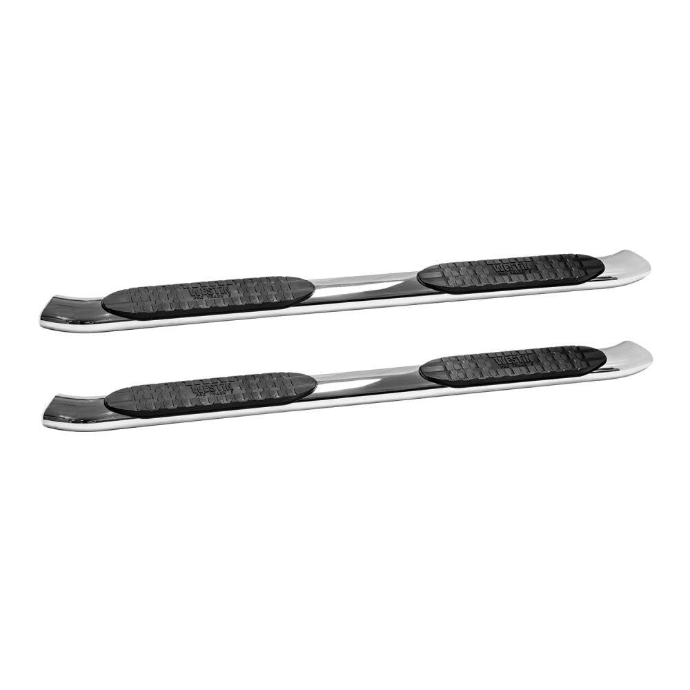 Westin 21-53710 PRO TRAXX 5 Oval Nerf Bars fits 2014-2018 Silverado Sierra 1500 2019 Silverado LD Sierra 1500 Limited 2015-2019 