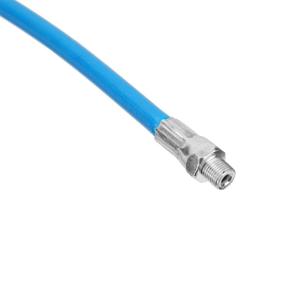 20In Grease Gun Hose Stainless Steel Hoses Tip Coupler Flexible Manual Grease Tools Used With Multiple Hoses For An Extra Long Reach