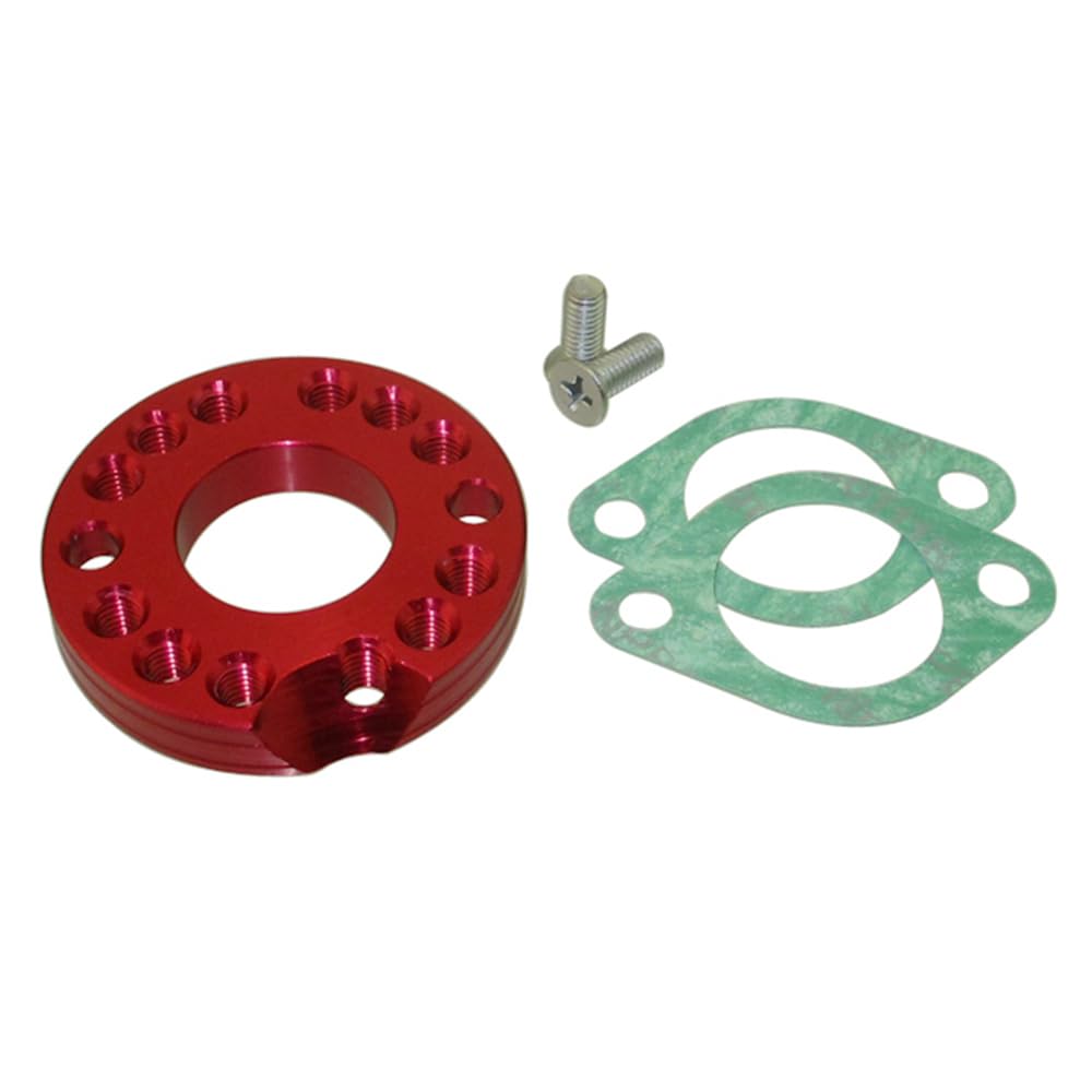 Dj-Motor 26Mm Carburetor Manifold Spinner Plate Adapter With Gaskets For Monkey Bike Dax Dirt Bike Atv Quad