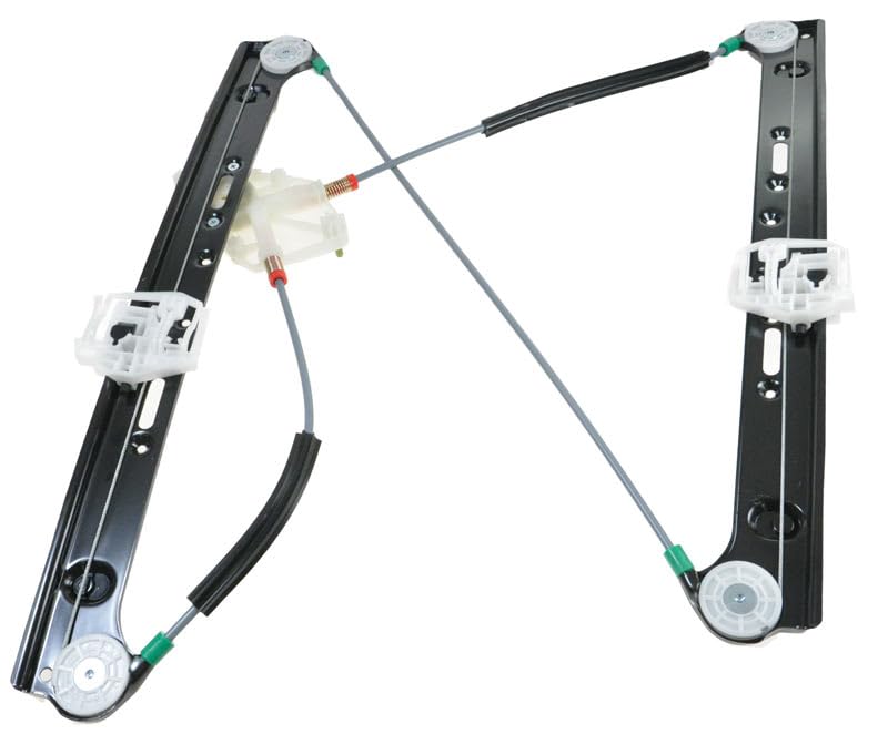 Trq Front Power Window Regulator Set Compatible With 2004-2010 Bmw X3